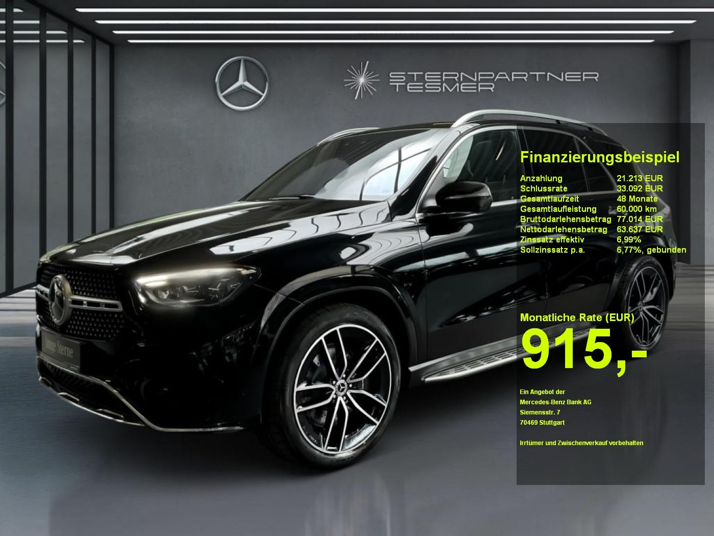 Mercedes-Benz GLE 450 d 4M AMG Standh. AHK Burme. Panor. 360°