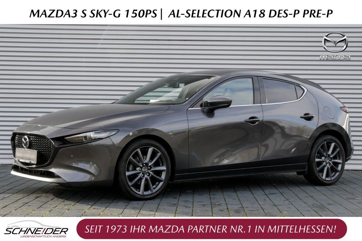 Mazda 3 e-Sky-G 150AT M-Hybrid Select. Design- Premium
