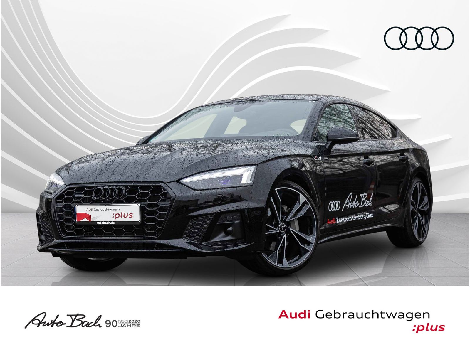 Audi A5 Sportback S line 40 TDI qu. Pano B&O HuD AHK
