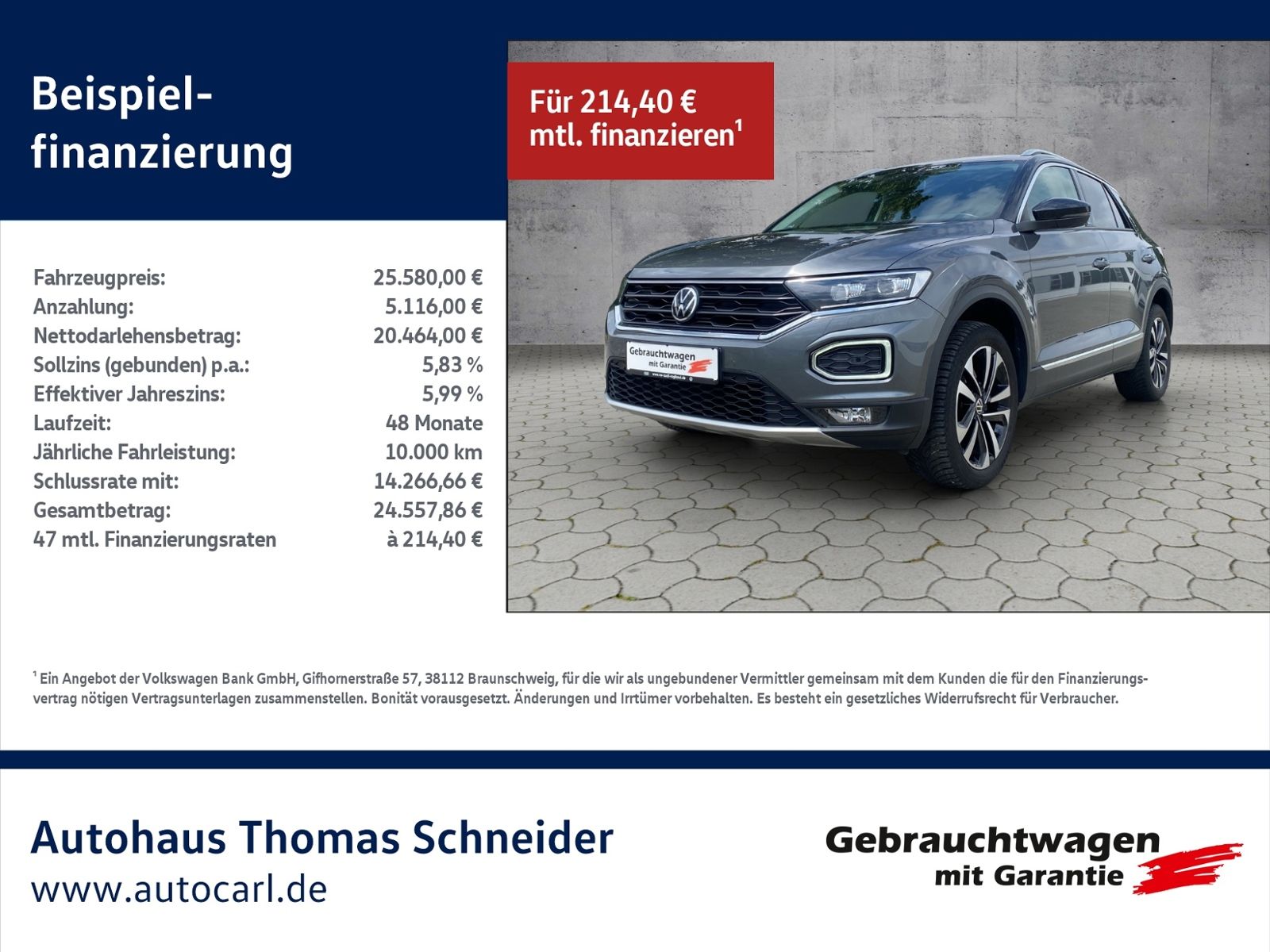 Volkswagen T-Roc United 1.5TSI DSG - Samsaru's Car Outlet
