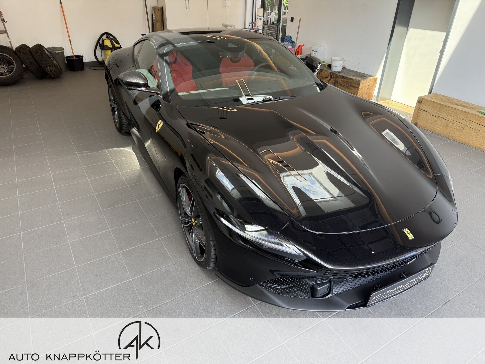 Ferrari Roma/ 1. Hand/ Keramik Scheckheft/ Klima