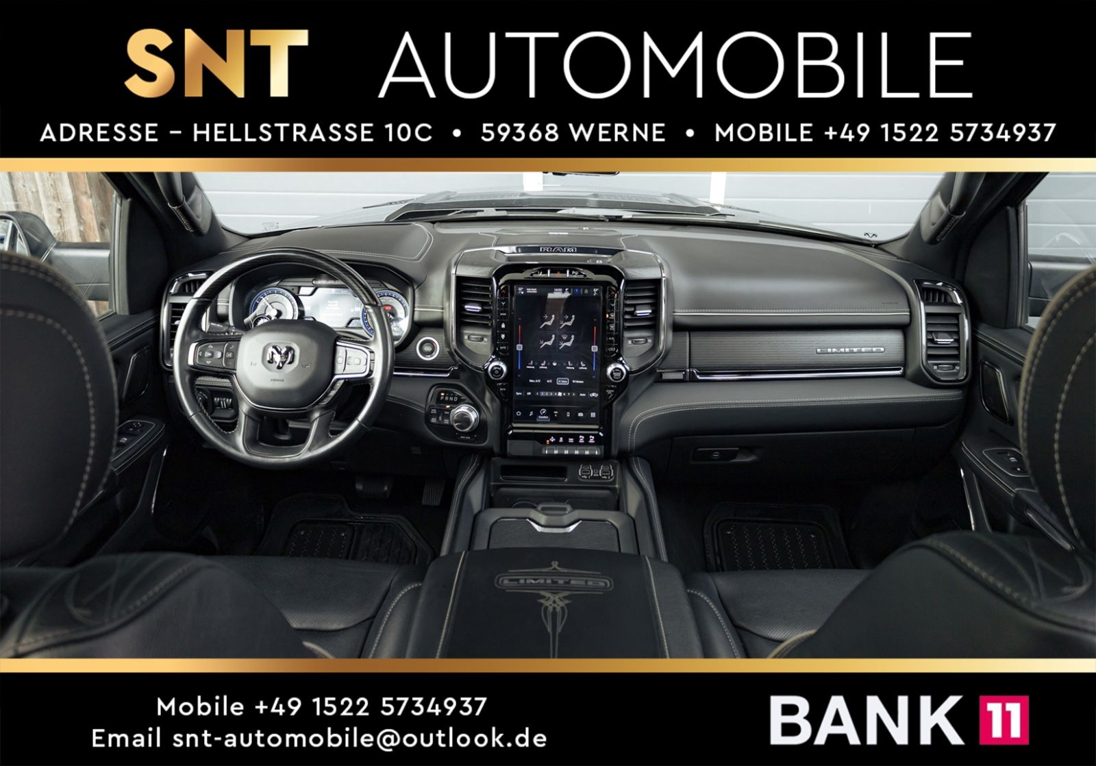 Dodge RAM 5.7 V8 Limited Prins HeadUp Voll Voll EU