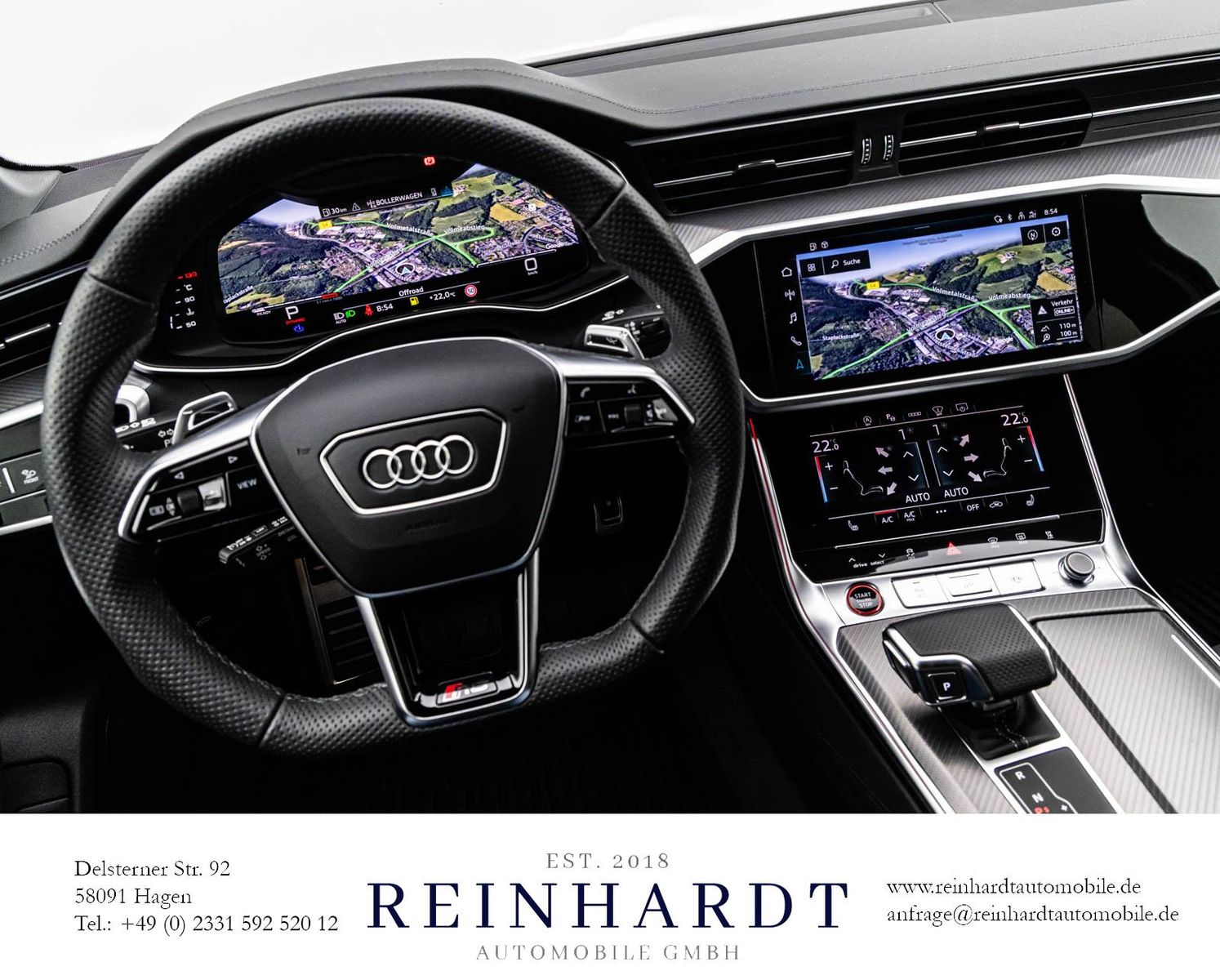 Audi RS6 AVANT BLACK 22Z./LASER/ACC/HuD/PANO/360°/AHK