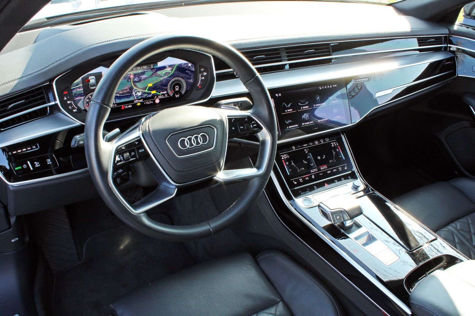 Audi A8 Lang 55TFSI S LINE BLACK - Samsaru's Car Outlet