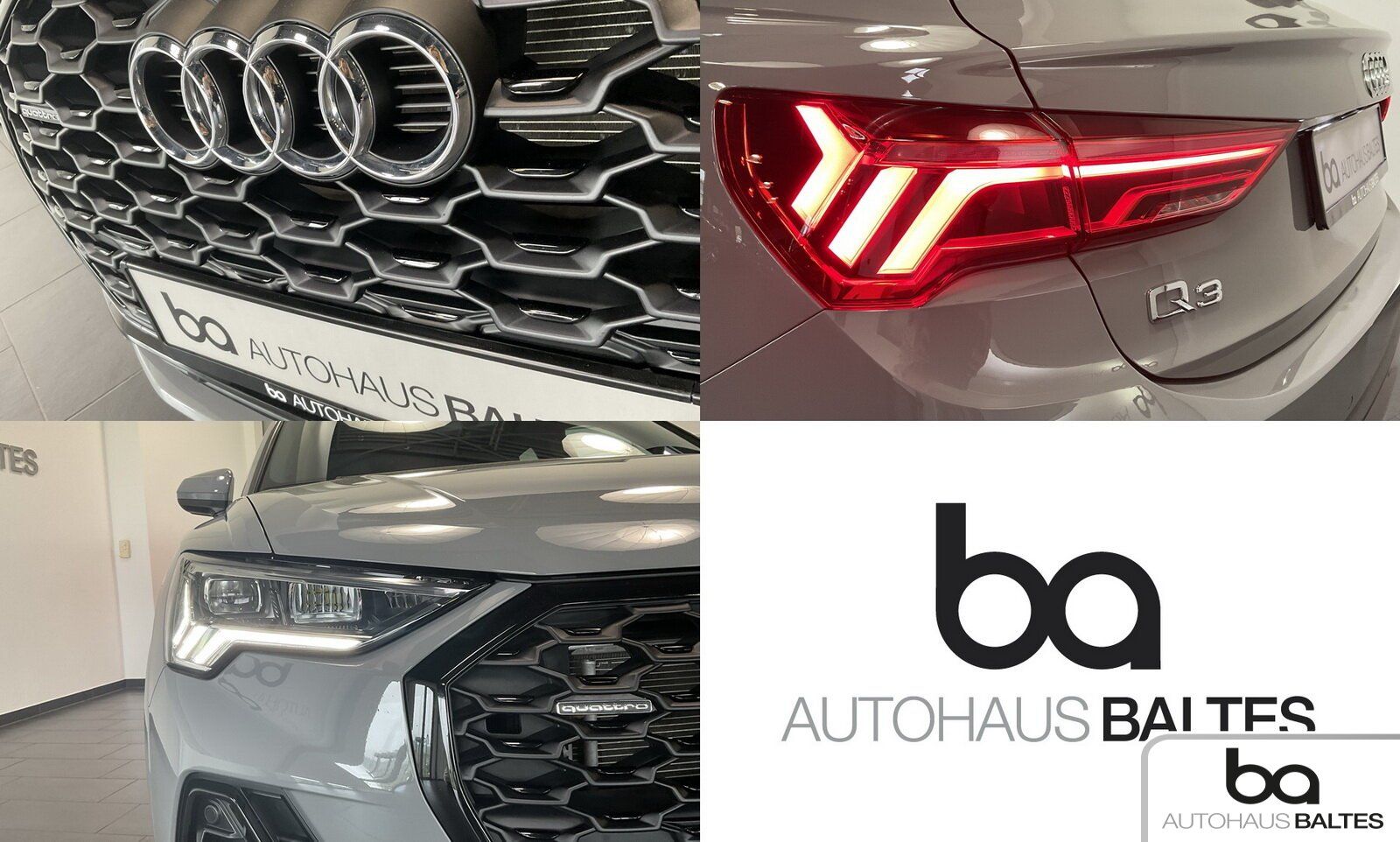 Audi Q3 Sportback 40 TDI quattro S line - Samsaru's Car Outlet