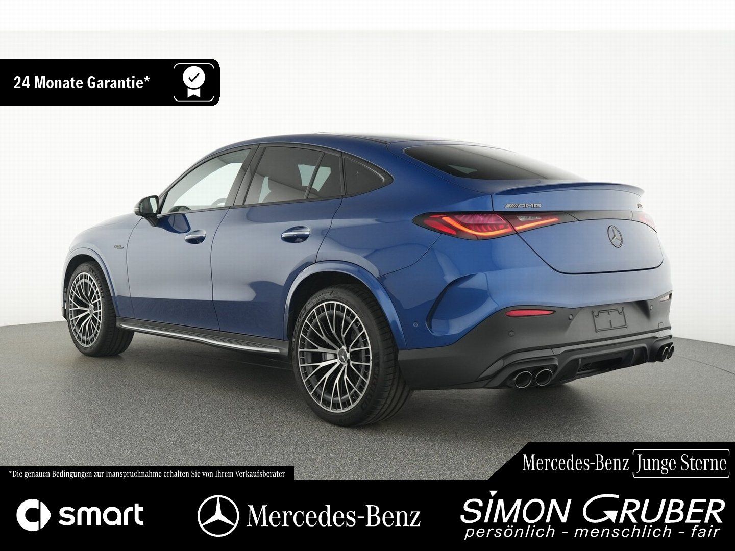 Mercedes-Benz GLC 43 4M Coupé AMG Night II RealPerfo Burm AHK