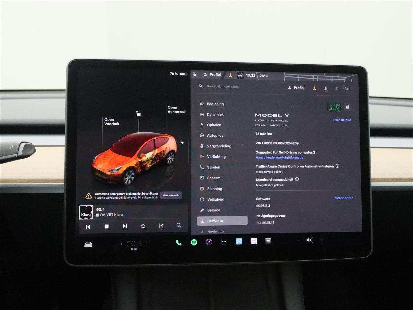 Tesla Model Y Long Range AWD 75kWh 351pk AMD RYZEN [ T