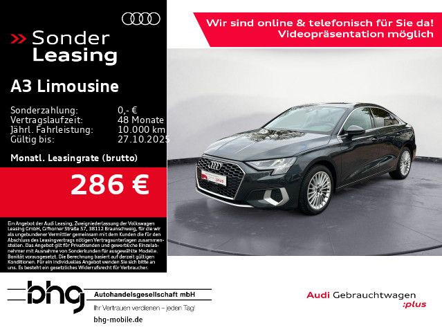 Audi A3 Limousine 35 TFSI advanced