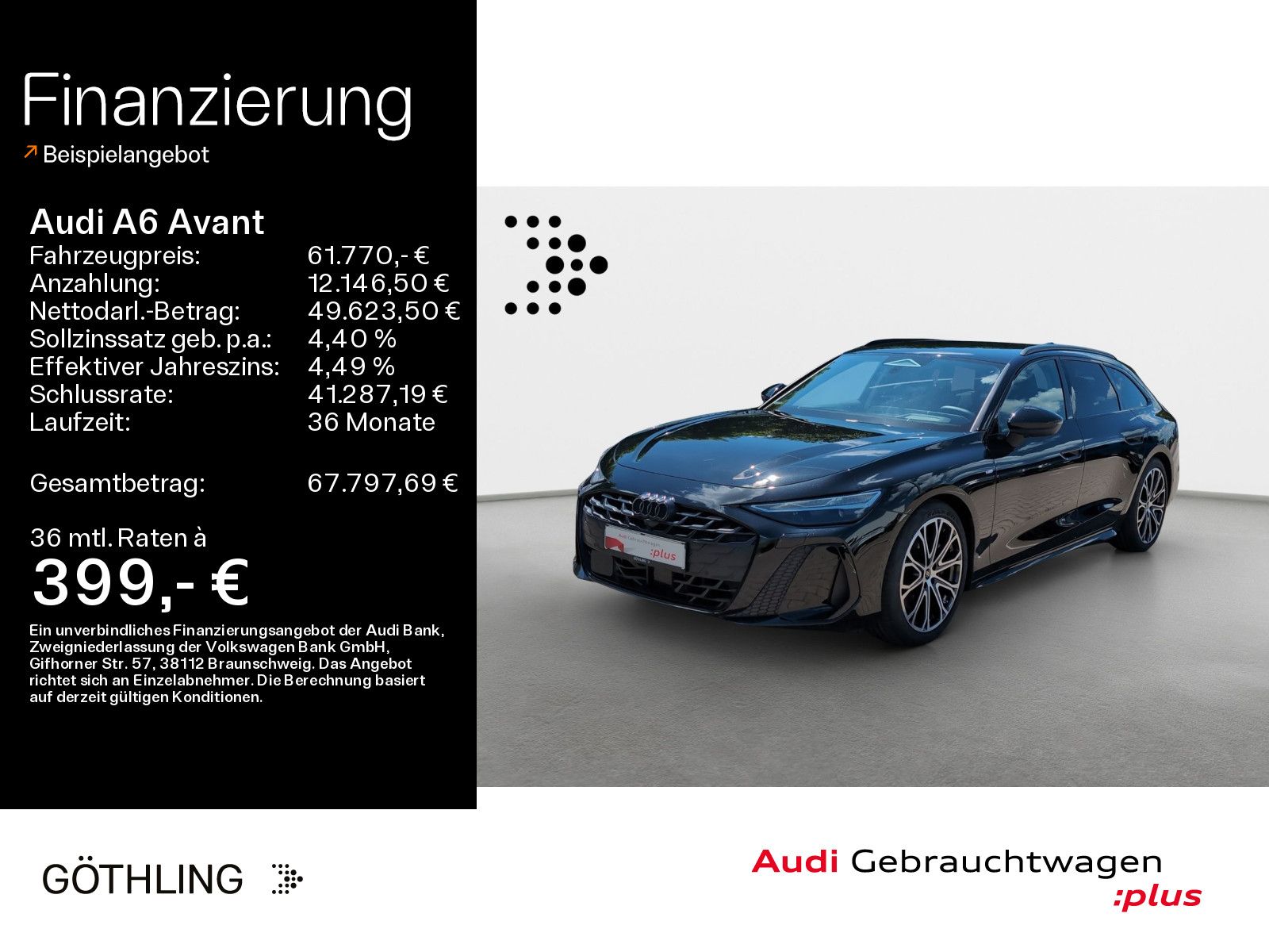 Audi A6 Avant 55 TFSI qu 2x S line S tro*B&O*HUD*LED+