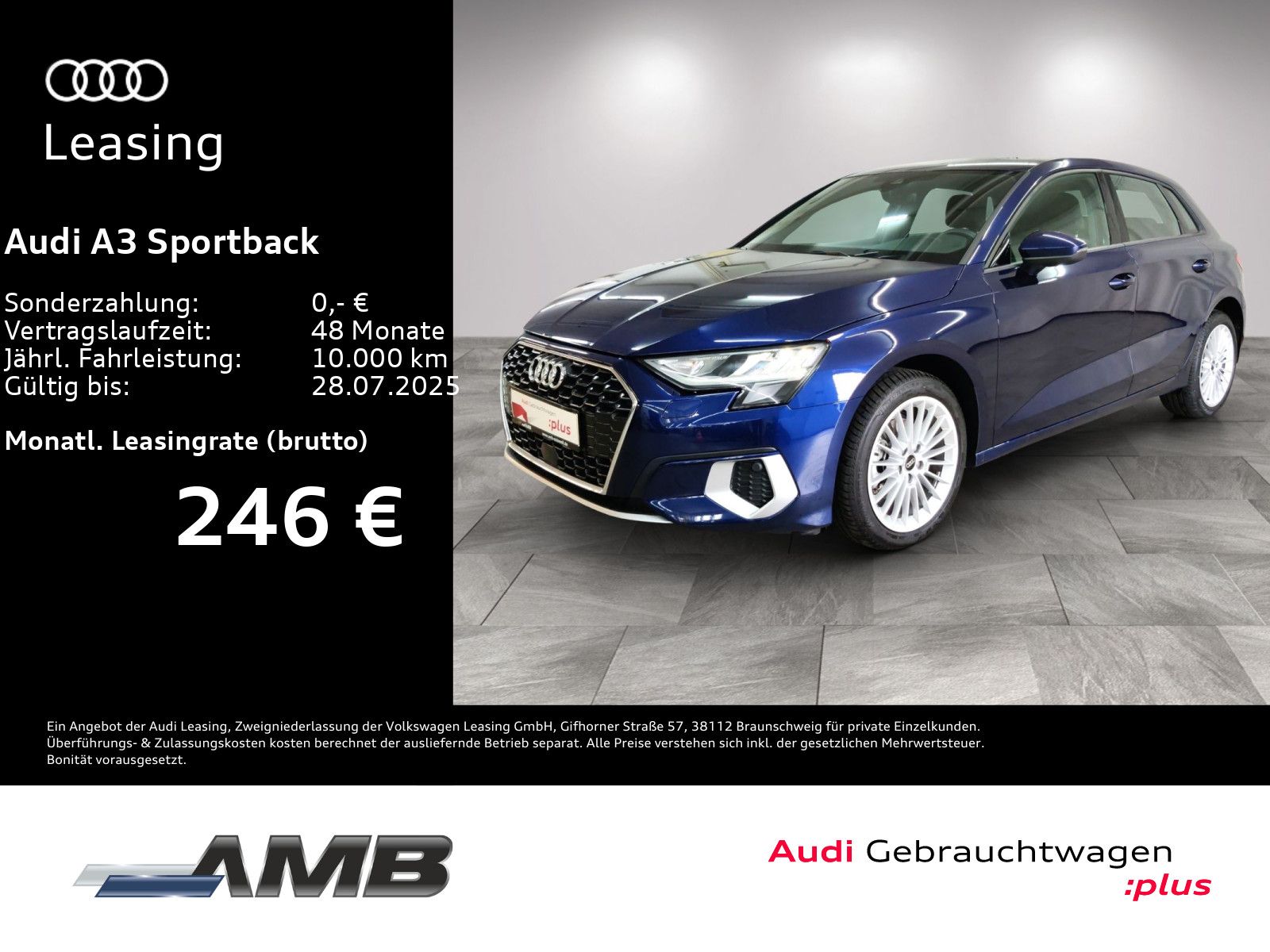 Audi A3 Sportback Advanced 35 TFSI - Samsaru's Car Outlet