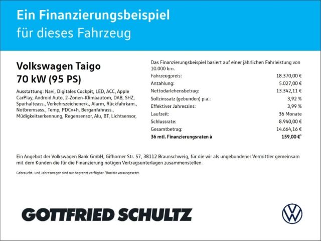 Volkswagen Taigo 1.0 TSI Life - Samsaru's Car Outlet