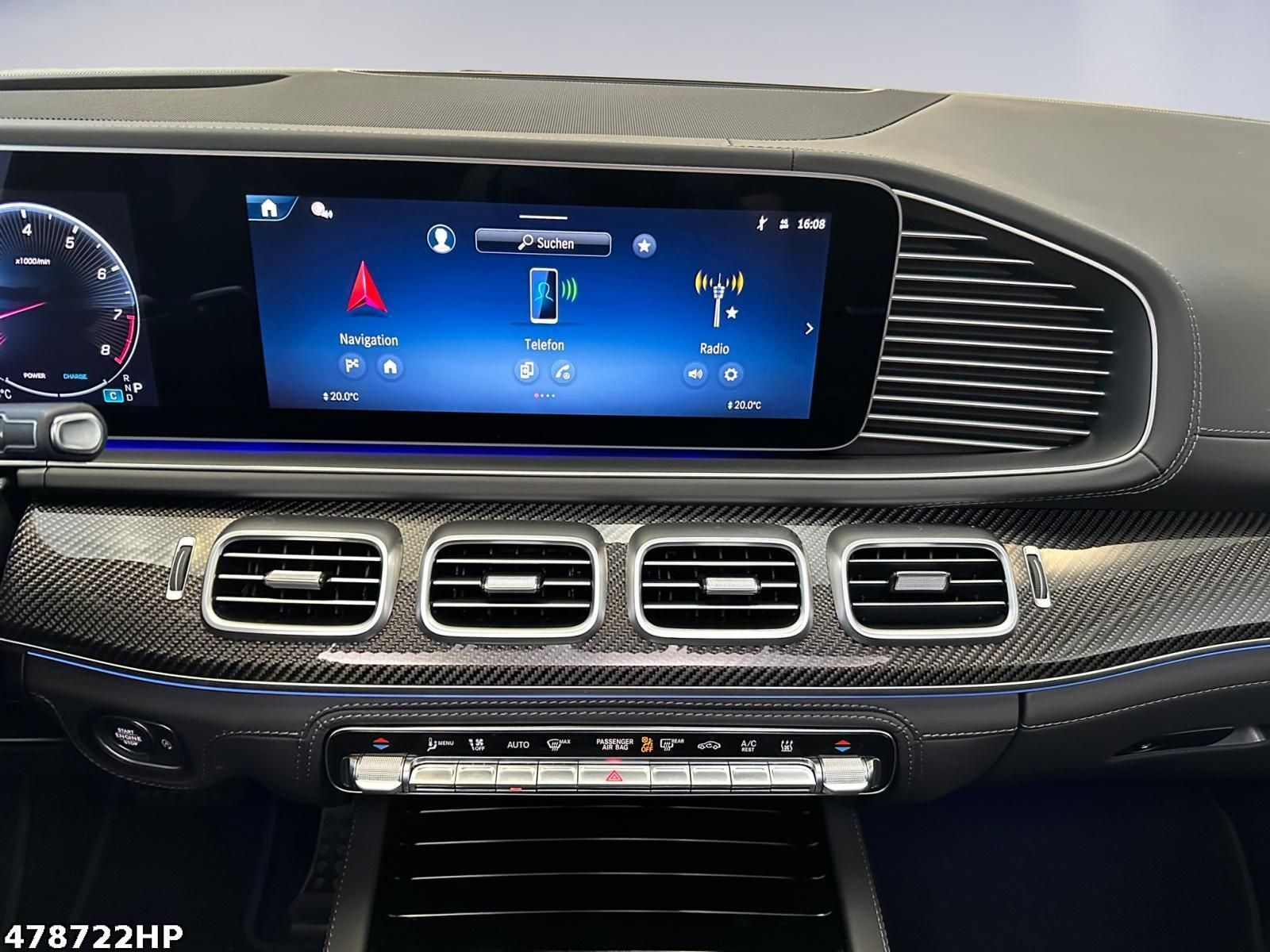 Mercedes-Benz GLE 63 AMG S 4MATIC+ +AHK+FAHRASS+BURMESTER+HUD+