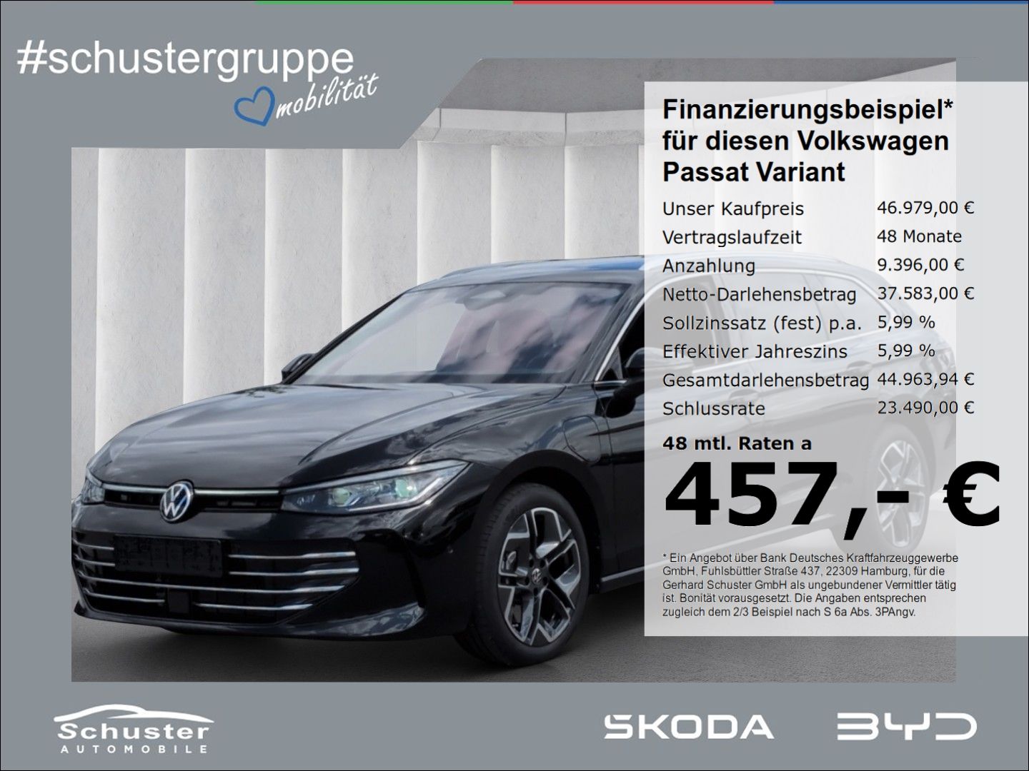 Volkswagen Passat Variant Elegance eHyb*272PS AHK Panodach