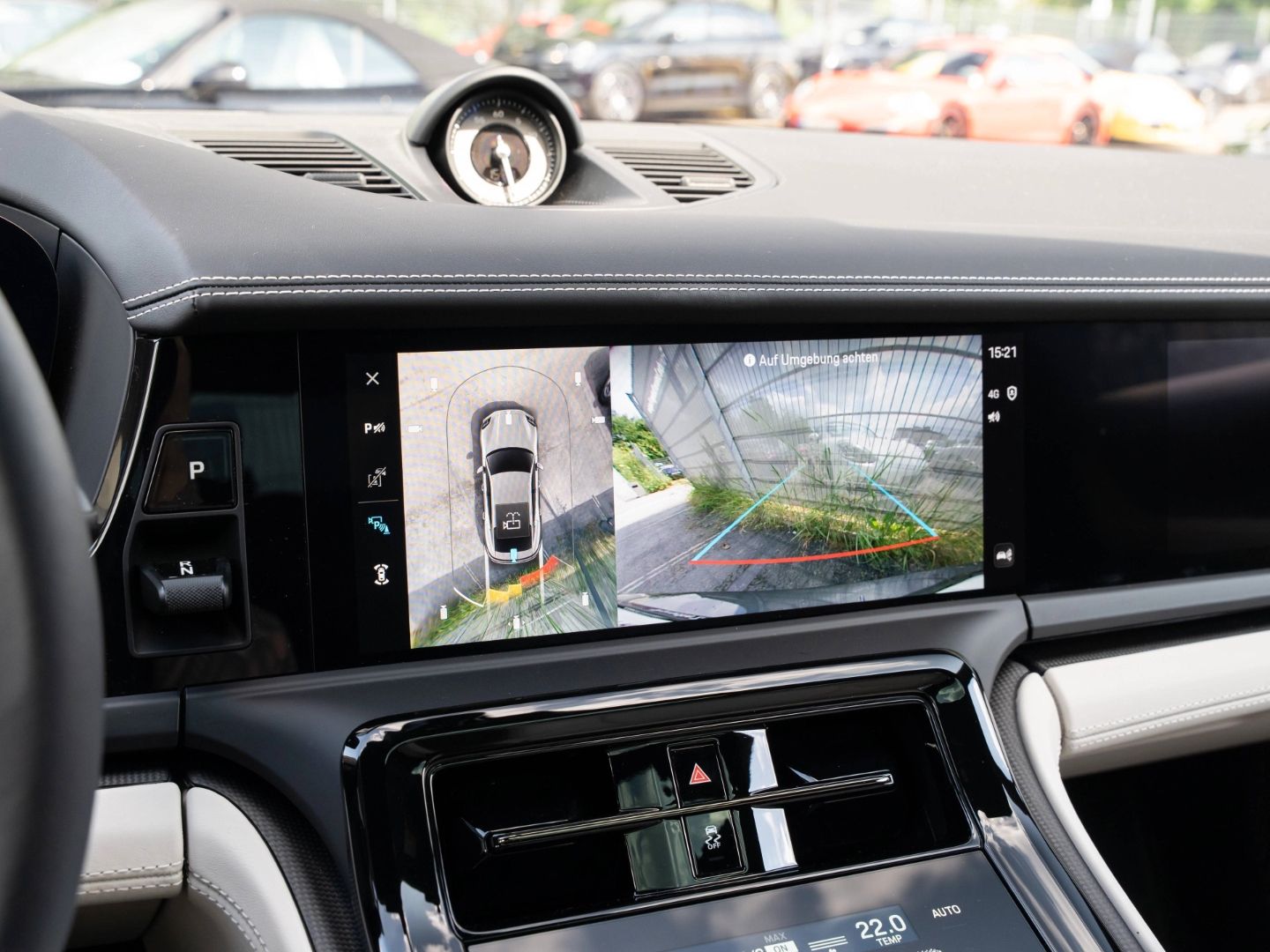 Porsche Panamera Turbo E-Hybrid Surround View Nachtsicht