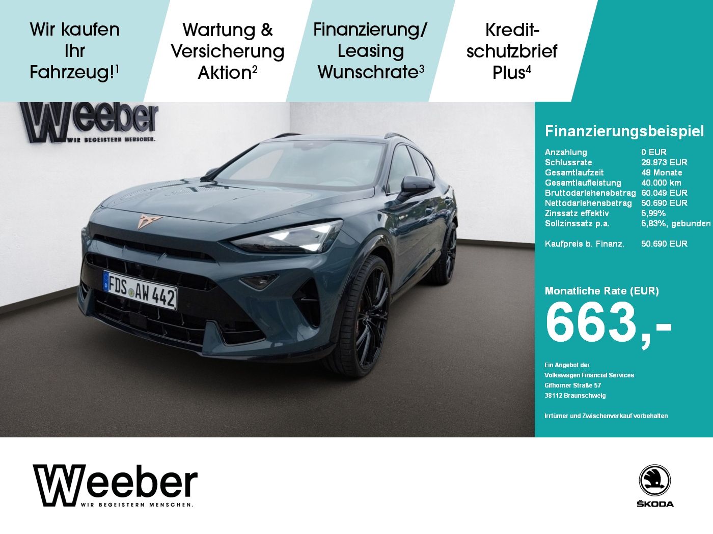 Cupra Formentor VZ Extreme 2.0TSI DSG 4Drive ABT Umbau