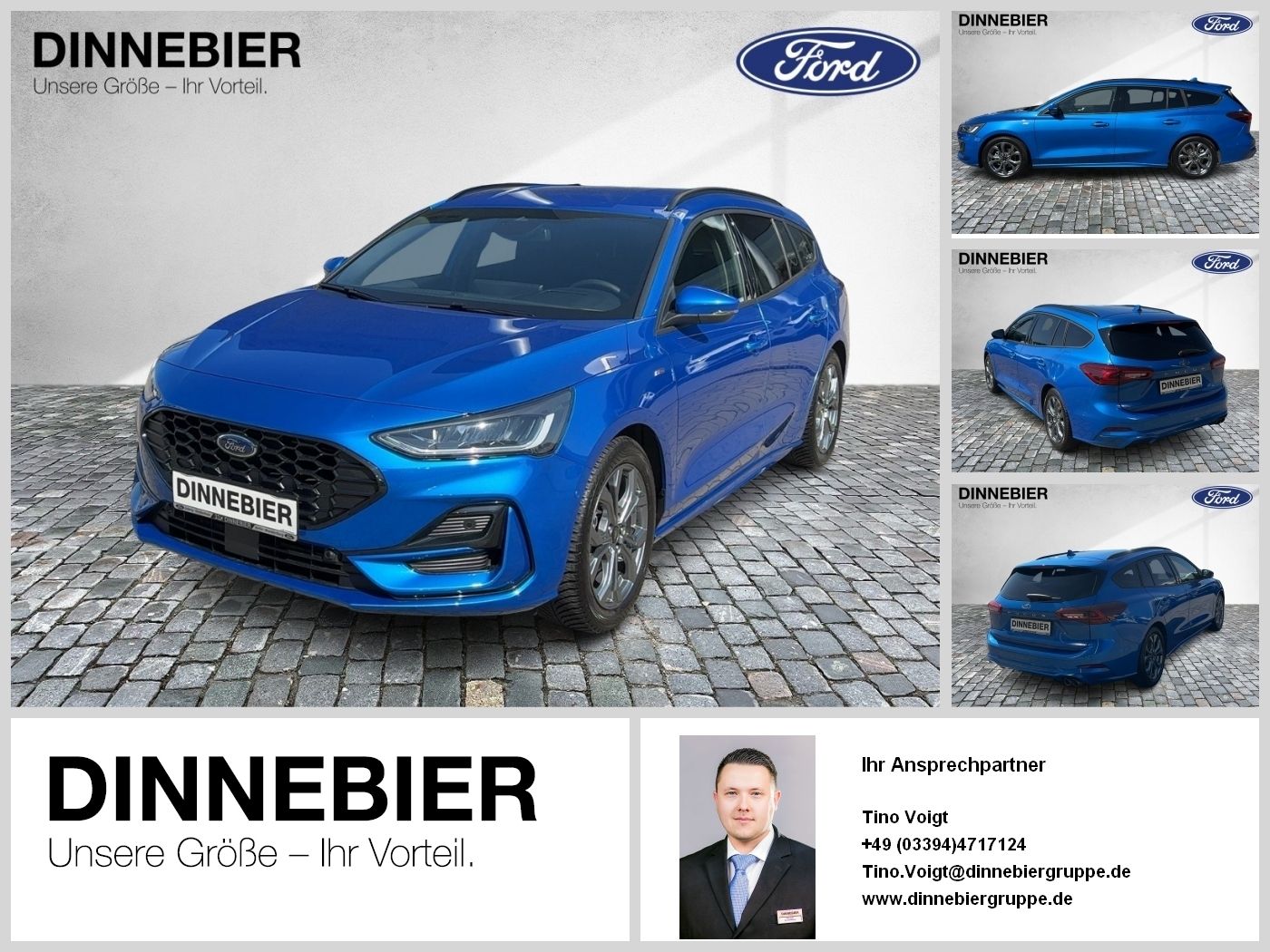 Ford FOCUS ST-Line X LED+AHK+Kamera+Winterpaket