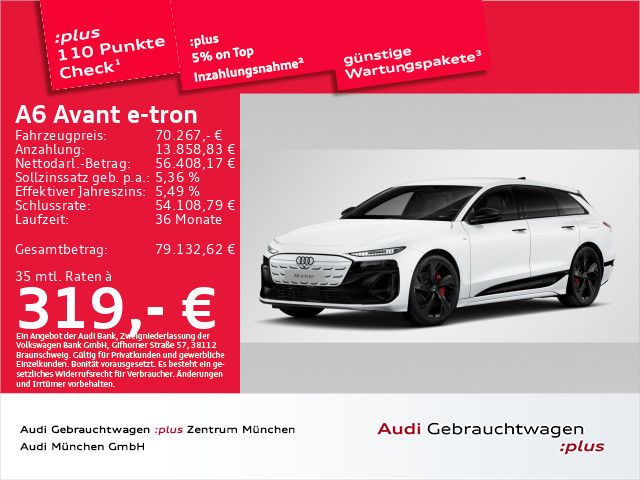Audi A6 Avant e-tron qu. S line Luftfed/AHK/Matrix