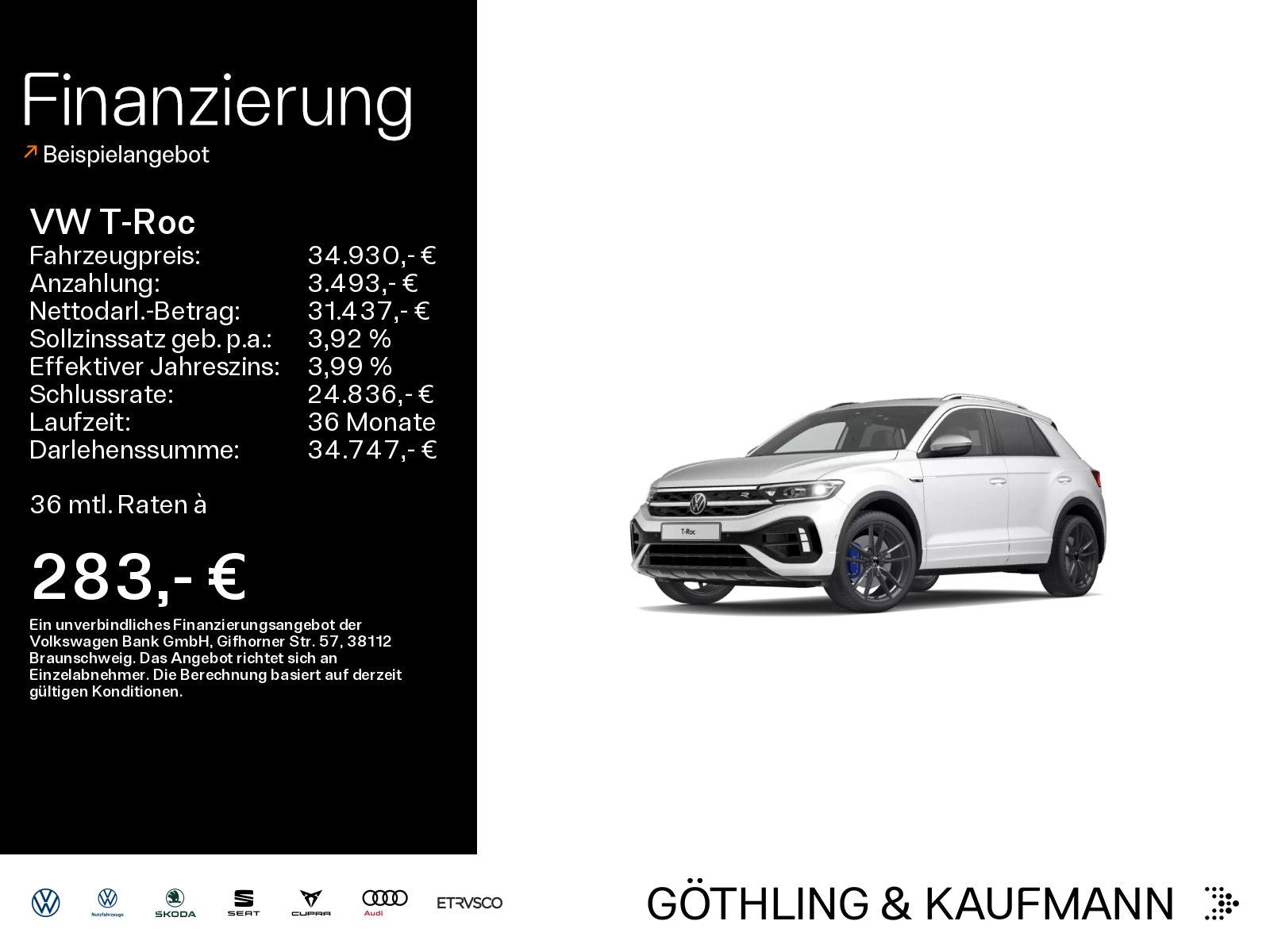 Volkswagen T-Roc R 4M 2.0 TSI - Samsaru's Car Outlet