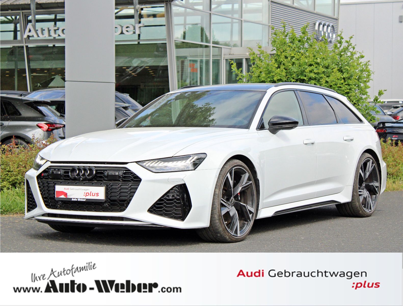 Audi RS6 Avant BLACK AHK PANO LASER HUD 280km/h LUFT