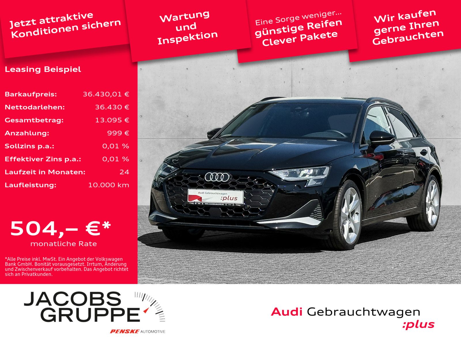 Audi A3 Sportback 35 TFSI advance - Samsaru's Car Outlet