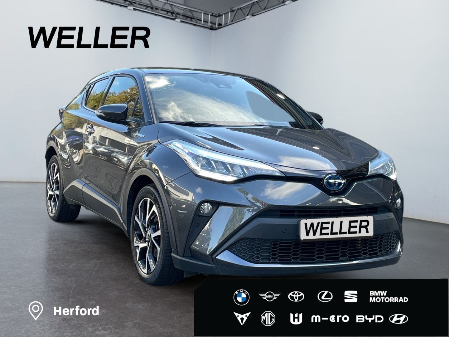 Toyota C-HR 2.0 Hybrid Team D *LED*ACC*CarPlay*CAM*SHZ*