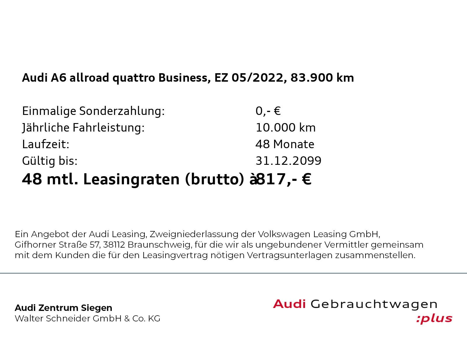 Audi A6 Allroad 55 TDI quattro Business - Samsaru's Car Outlet