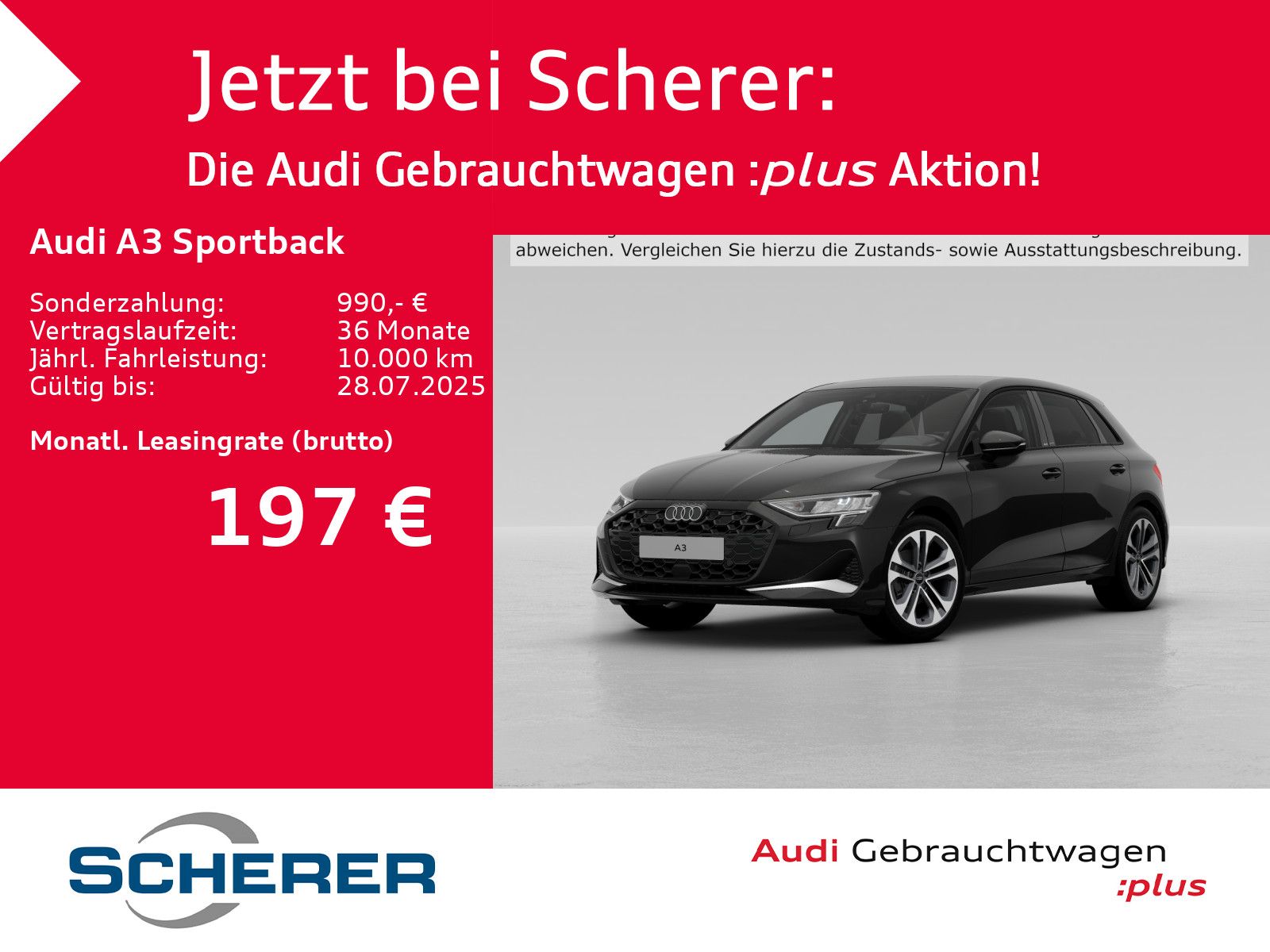 Audi A3 Sportback 35 TFSI Advanced - Samsaru's Car Outlet