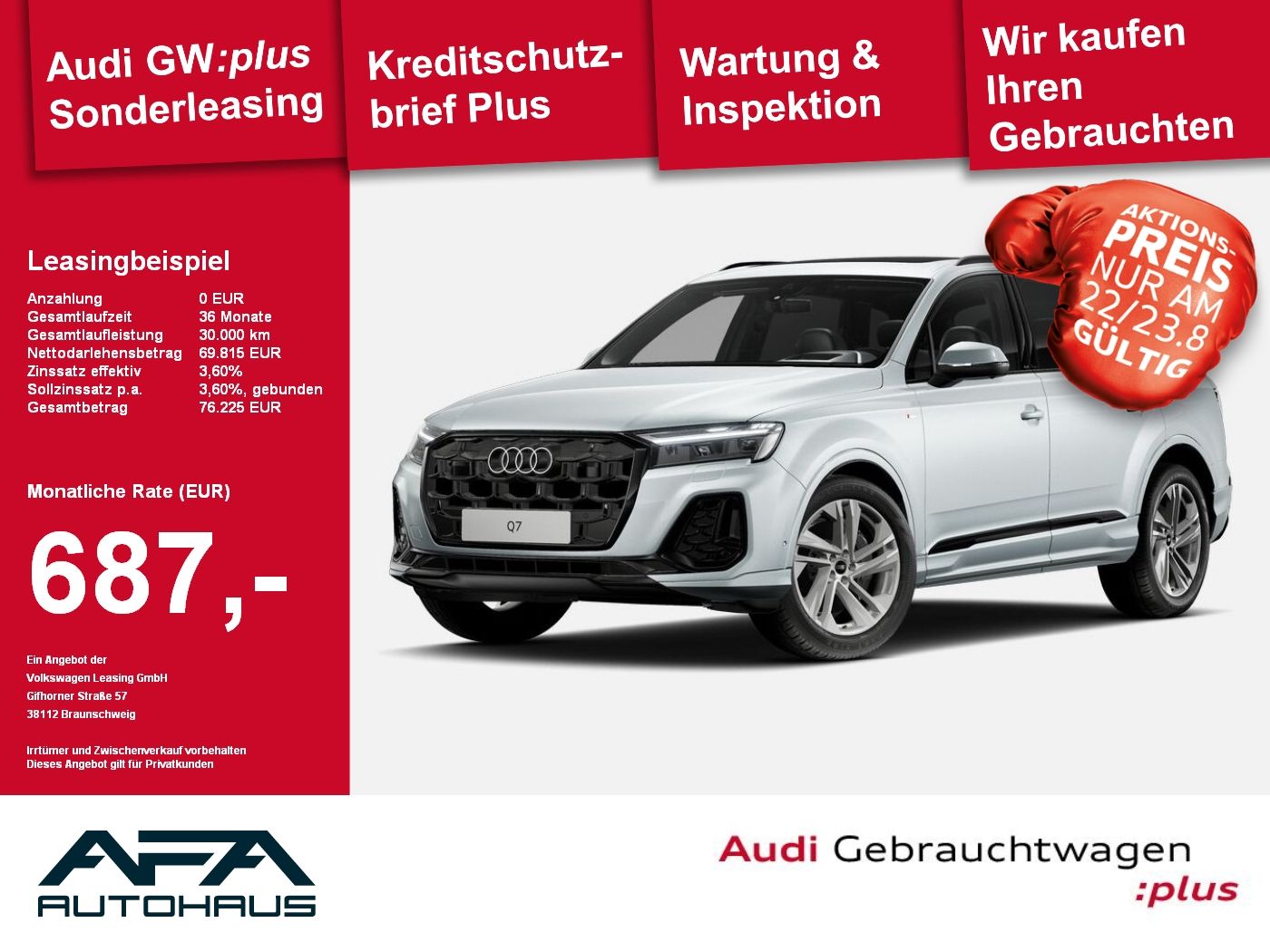 Audi Q7 50 TDI S-Line quattro tiptronic Luft*AHK*Pano