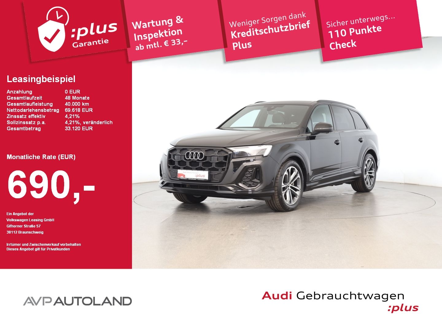 Audi Q7 45 TDI quattro tiptronic S line