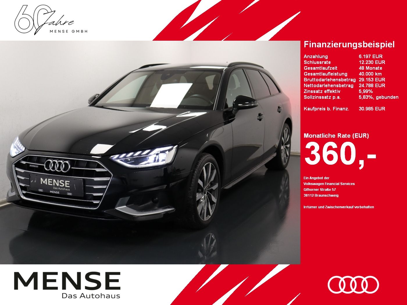 Audi A4 Avant 40 TDI quattro S tronic Advanced - Samsaru's Car Outlet