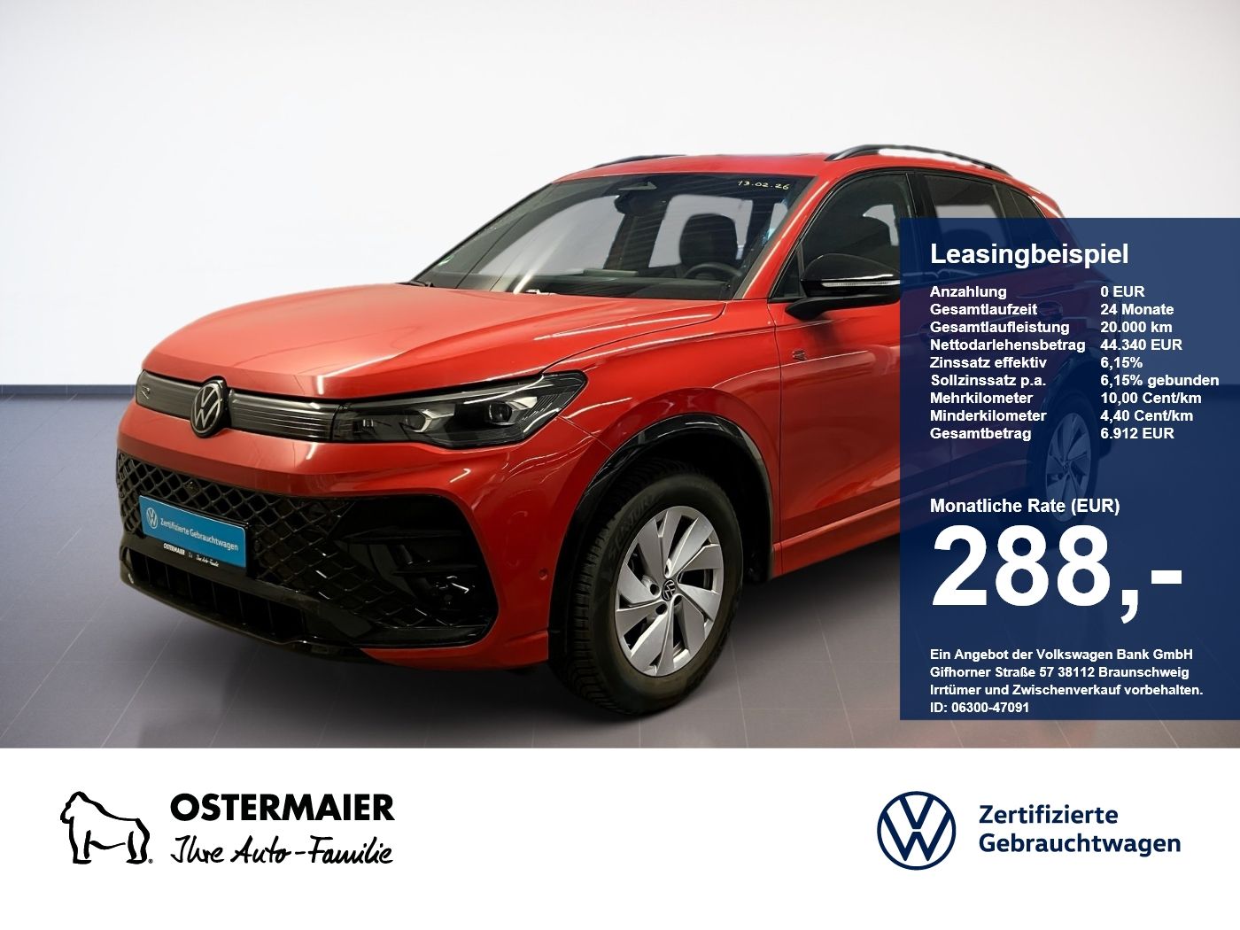 Volkswagen Tiguan R-LINE BLACK STYLE 2.0TDI 193PS DSG 4M AC