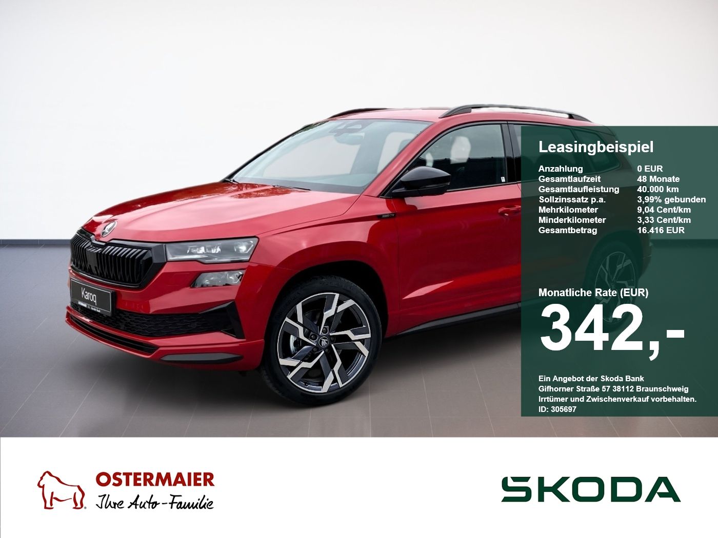 Skoda Karoq SPORTLINE 4X4 2.0TSI MATRIX.NAV.DSG.AHK.AM