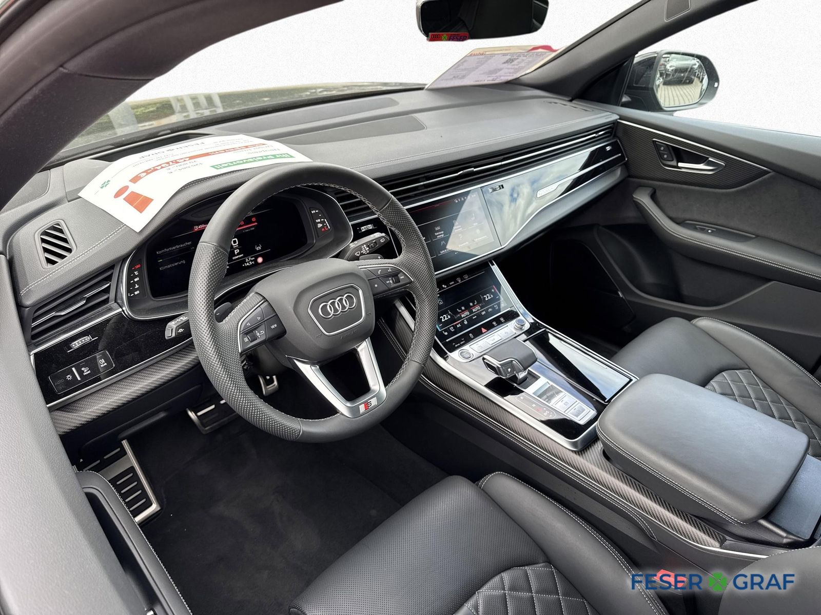 Audi Q8 50 TDI qu 2x S line AHK PANO HuD 360° ABT 23"