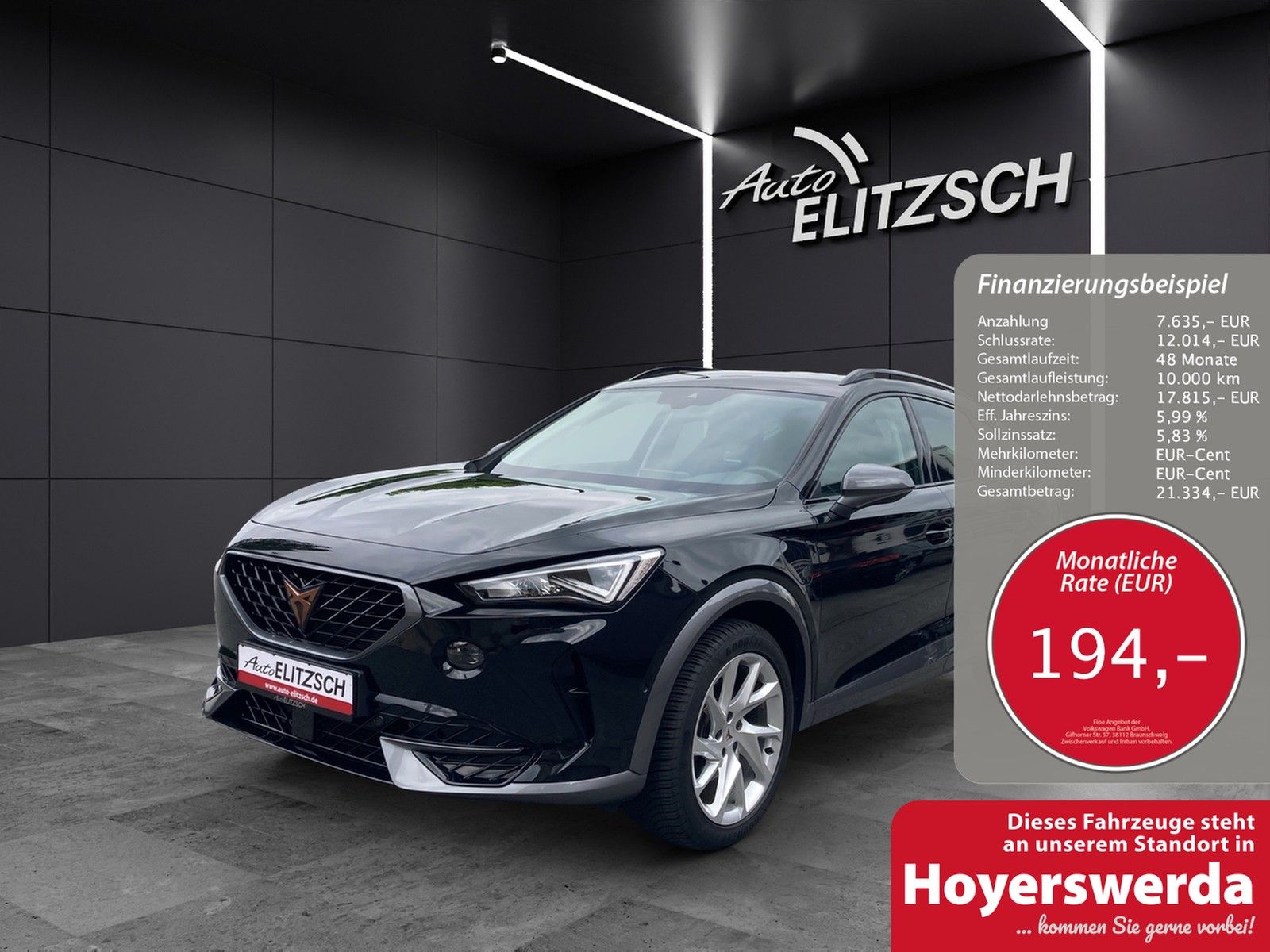 Cupra Formentor e-Hybrid DSG LED AHK ACC RFK SH 18"