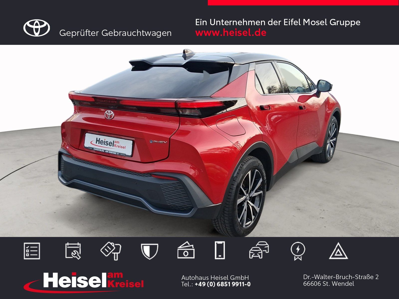 Toyota C-HR Plug-In Hybrid 2,0 4x2 Team Deutschland