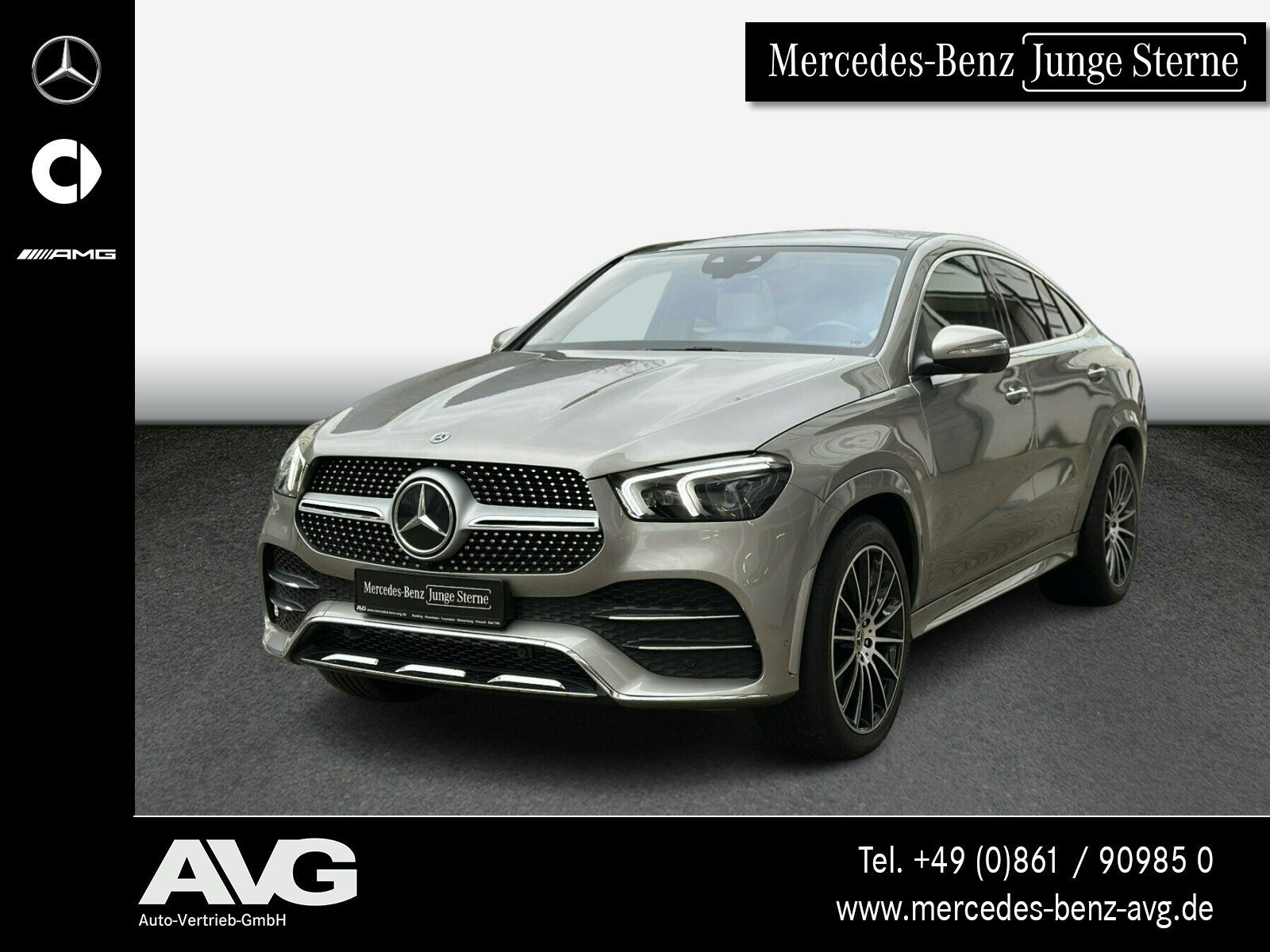 Mercedes-Benz GLE 350 d 4M Coupé AMG Pano Airmatic Burm Night