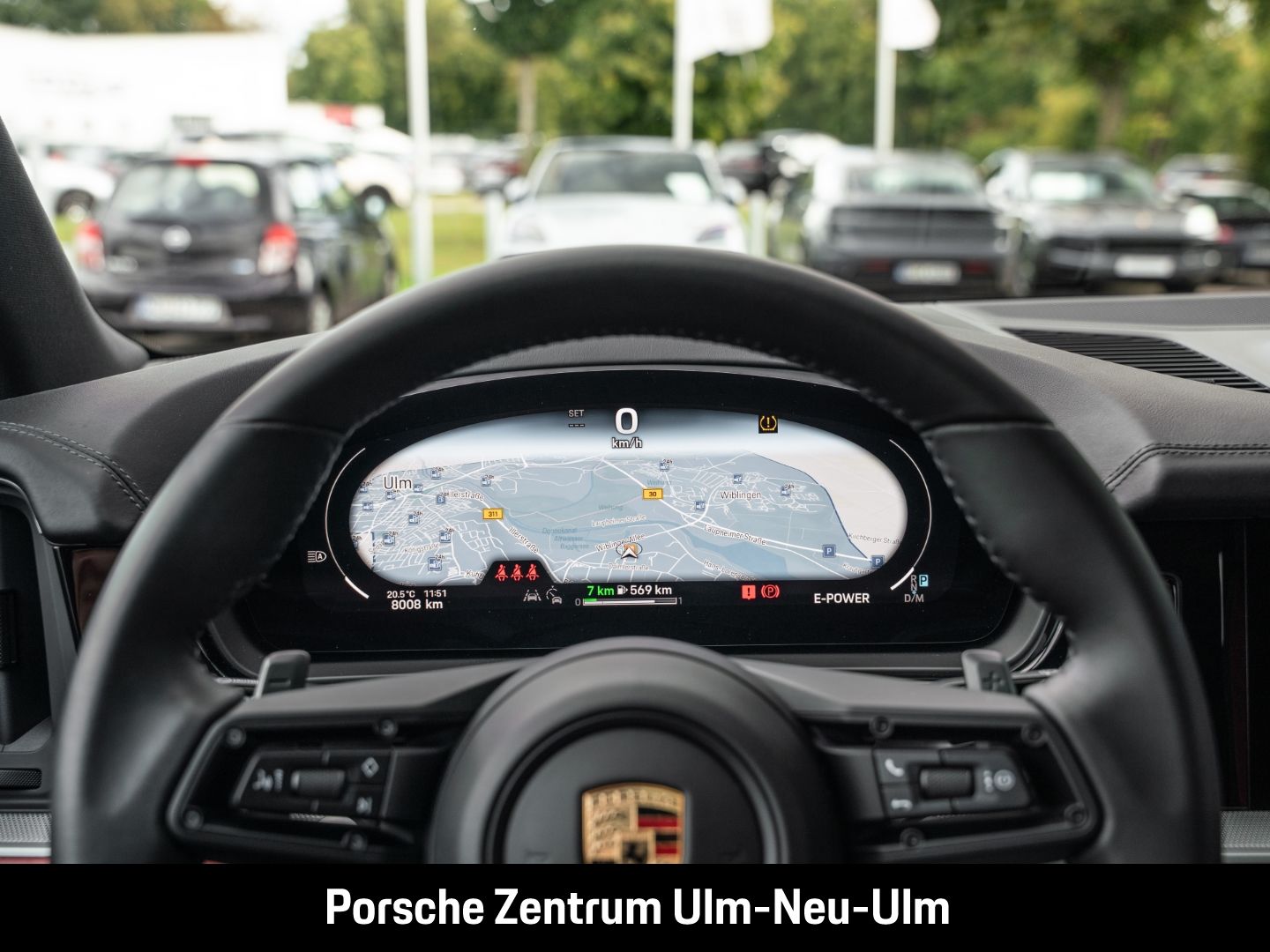 Porsche Cayenne Hinterachslenkung InnoDrive Head-Up