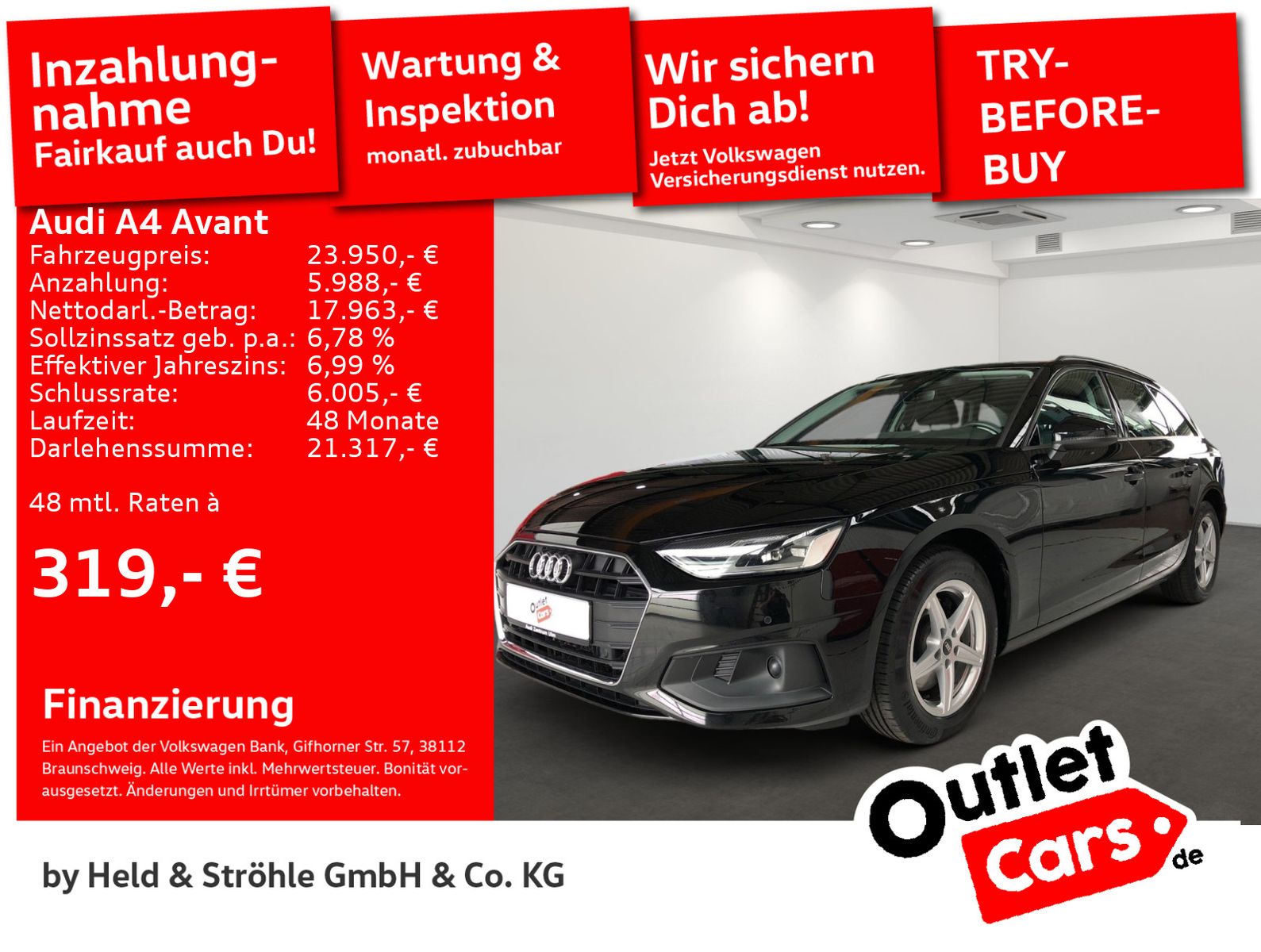 Audi A4 Avant 35 TDI BUSINESS - Samsaru's Car Outlet