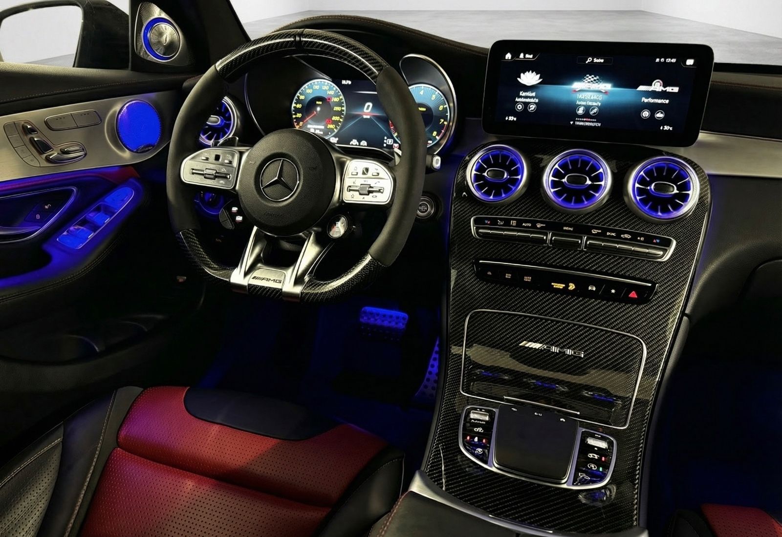 Mercedes-Benz GLC 63 S AMG Coupe 4M+ MEMORY/3D.BURM/HUD/MB100