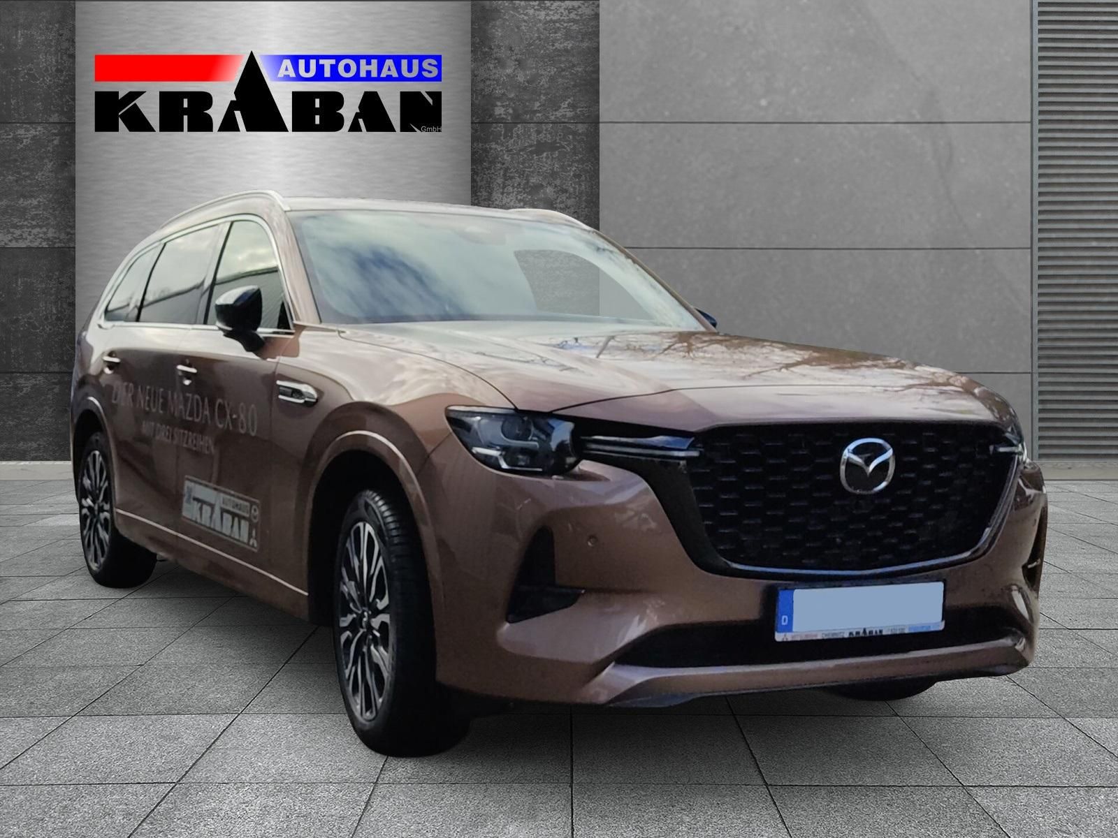 Mazda CX-80 254PS Homura AWD 8AT, Bose, GSD, 7-Sitze