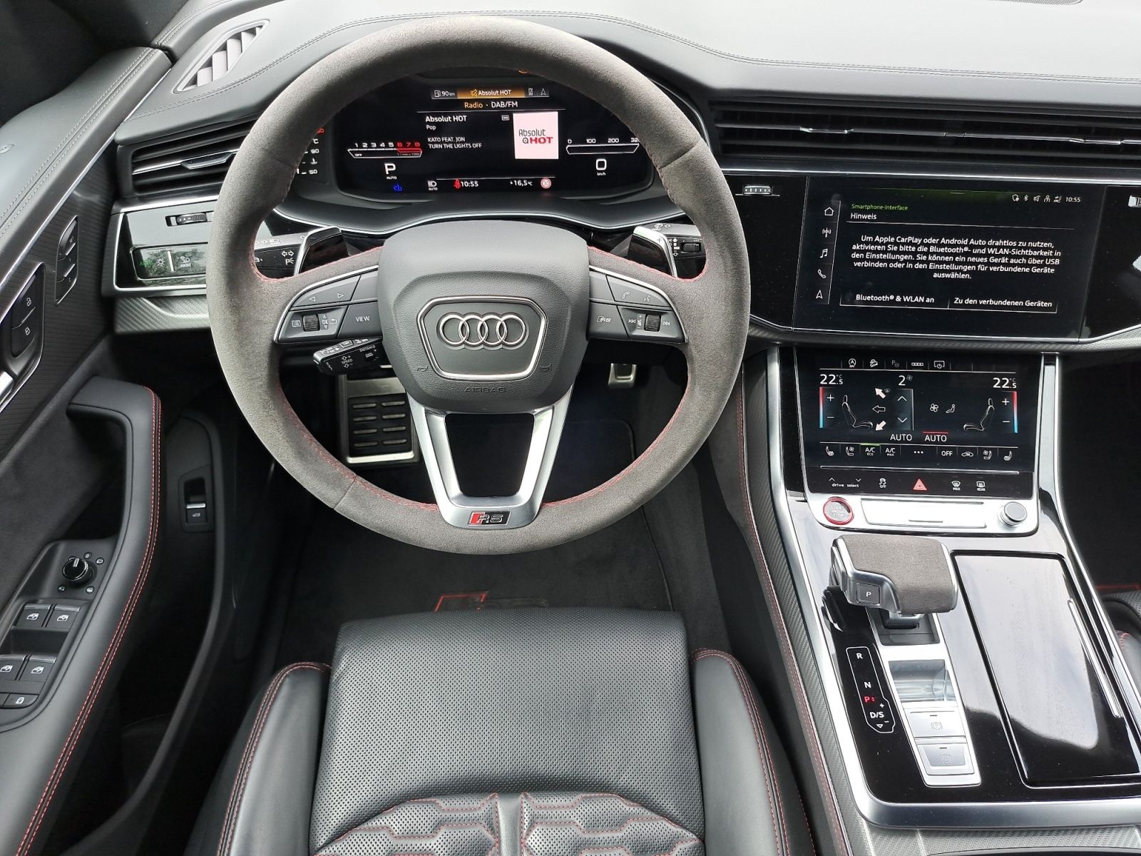 Audi RS Q8 quattro tiptr. 23" MATRIX B&O 4xKAM NAV AP