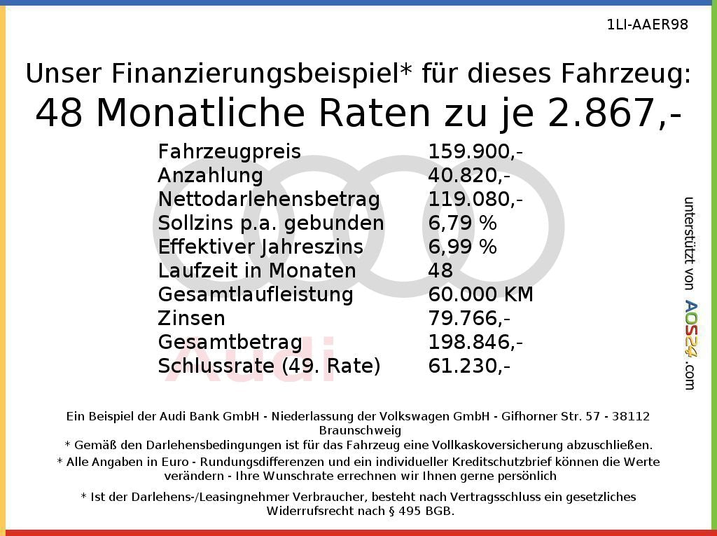 Audi RS6 Avant performance RS Dynamik-Paket plus Navi