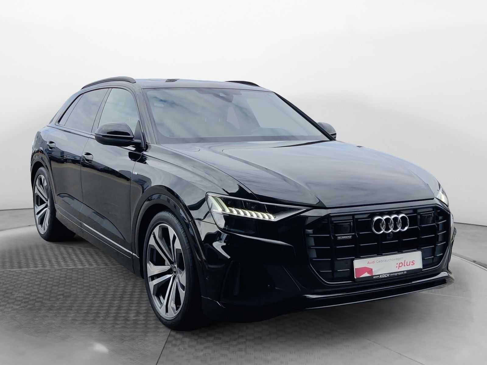 Audi Q8 55 TFSI Tiptr. S-Line 2x, HD Matrix, AHK, Pan