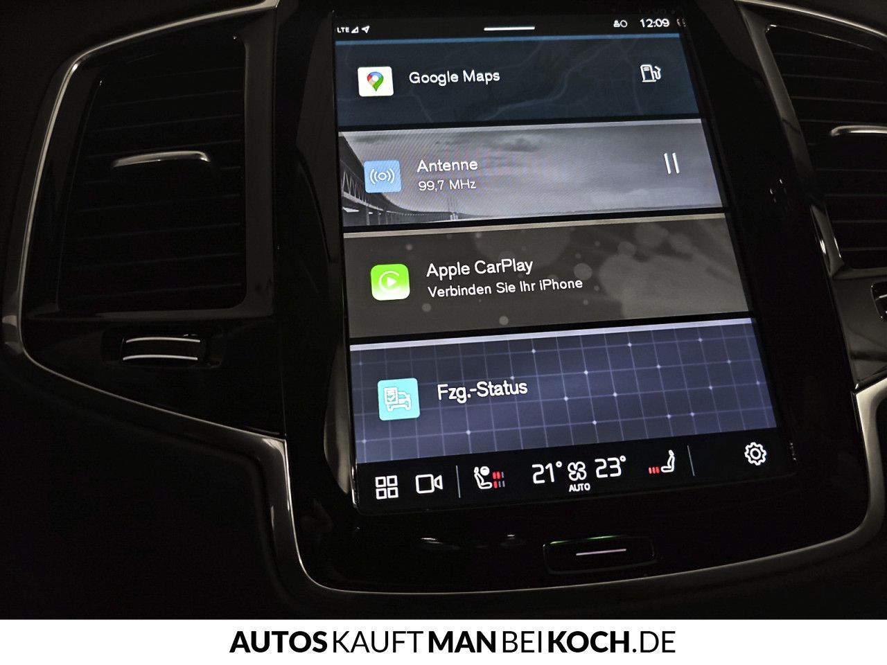 Volvo XC90 B5 AWD PlusBright STHz AHK 360 VLED MEM H&K