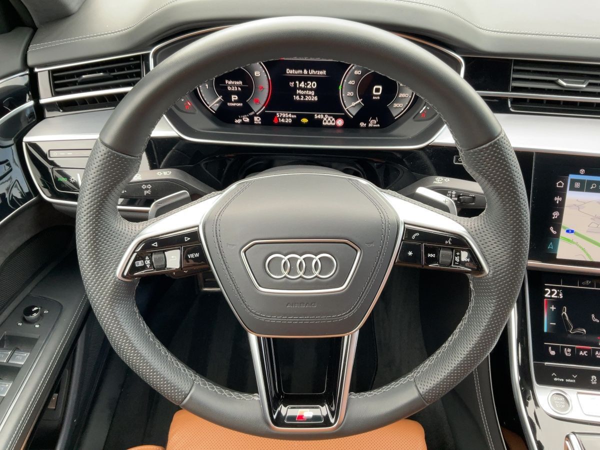 Audi A8 60 TFSI e QU S-LINE MATRIX+AIR+HuD+B&O+AHK