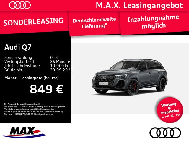 Audi Q7 SUV S line business TFSI e *0,5% VERST.#FREI-