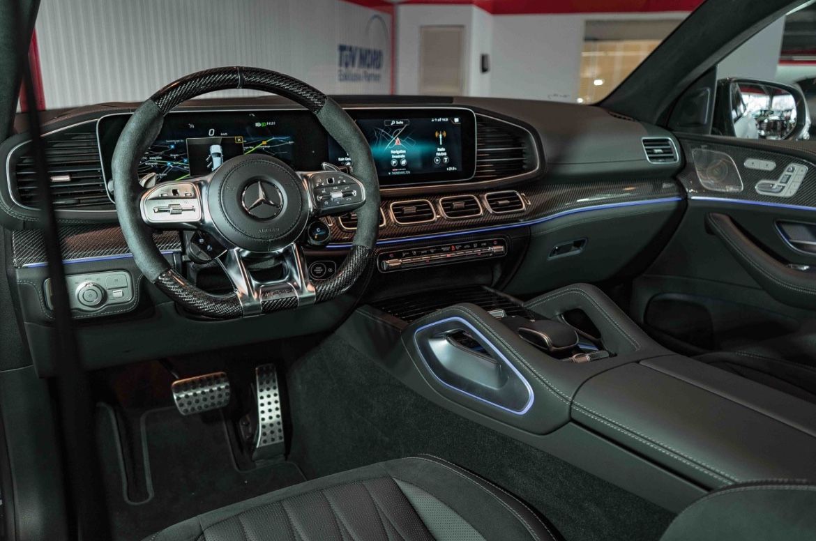 Mercedes-Benz GLE 63 S AMG 4M+ Coupe Panorama Carbon HUD Night