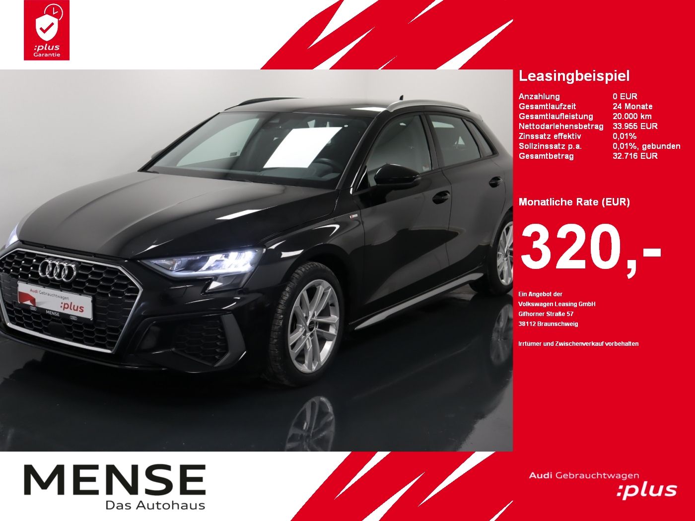 Audi A3 Sportback 35 TDI S tronic S line - Samsaru's Car Outlet
