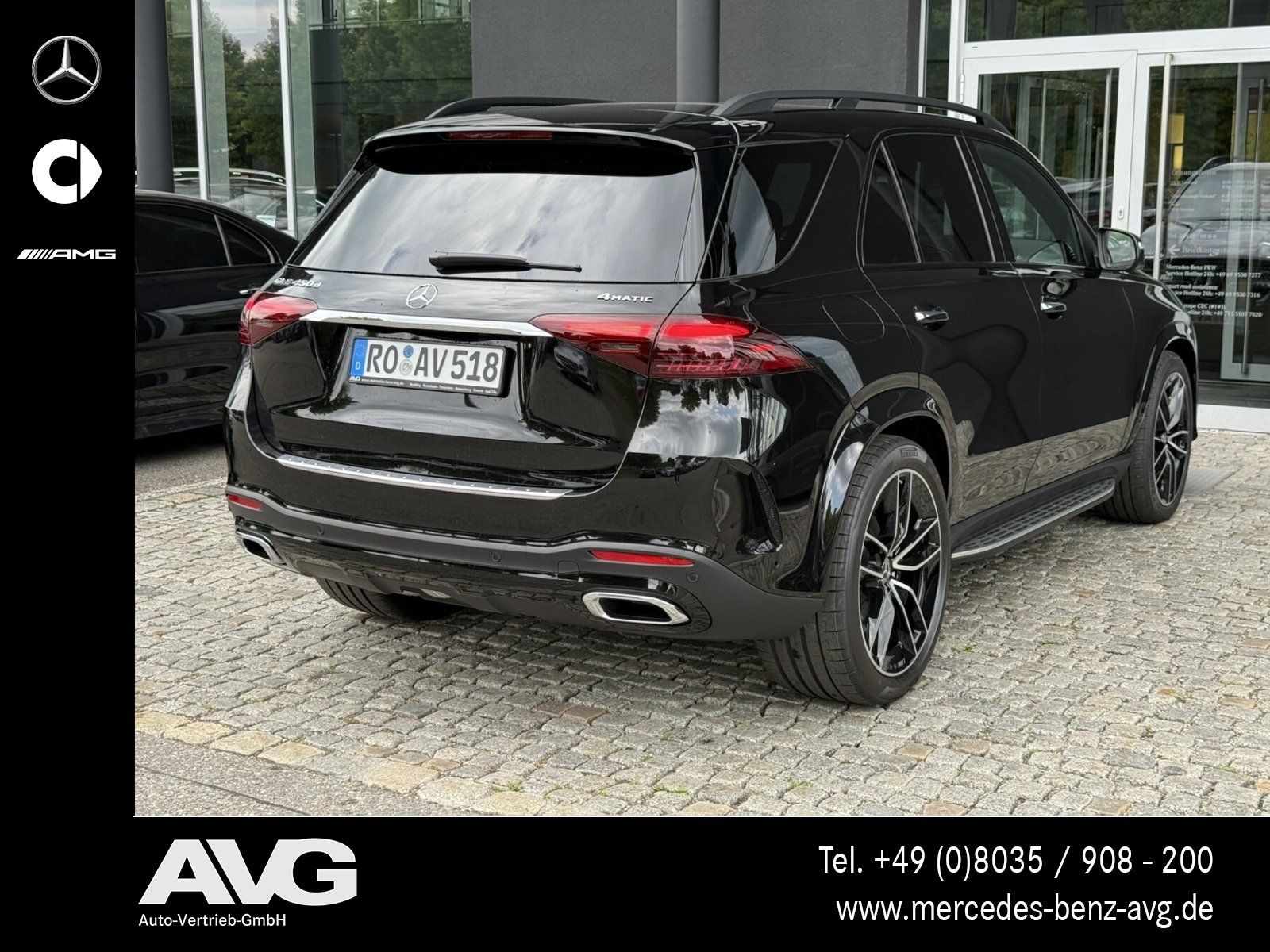 Mercedes-Benz GLE 450 d 4M AMG Pano HuD Stndhzg AHK Air 360°