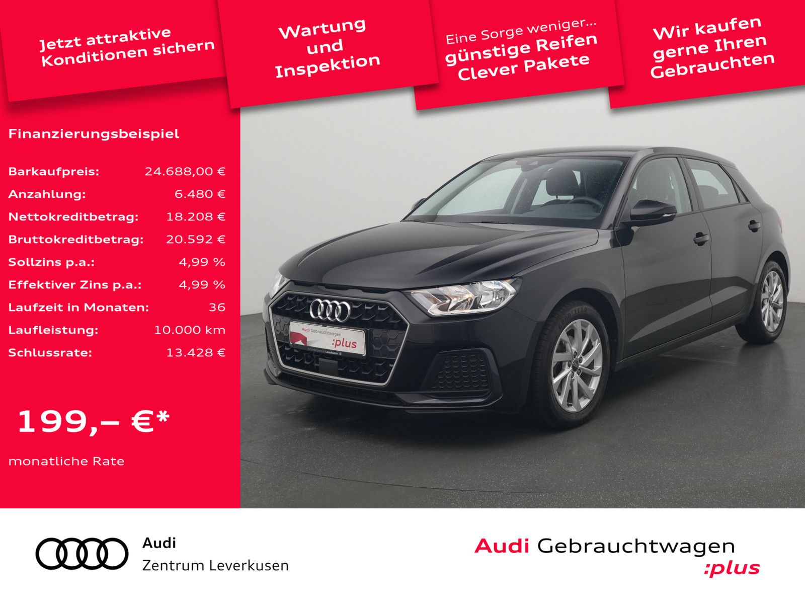 Audi A1 Sportback advanced KAM SHZ PDC PORT NAVI